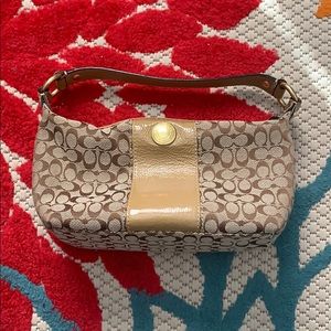 Small Coach hand bag